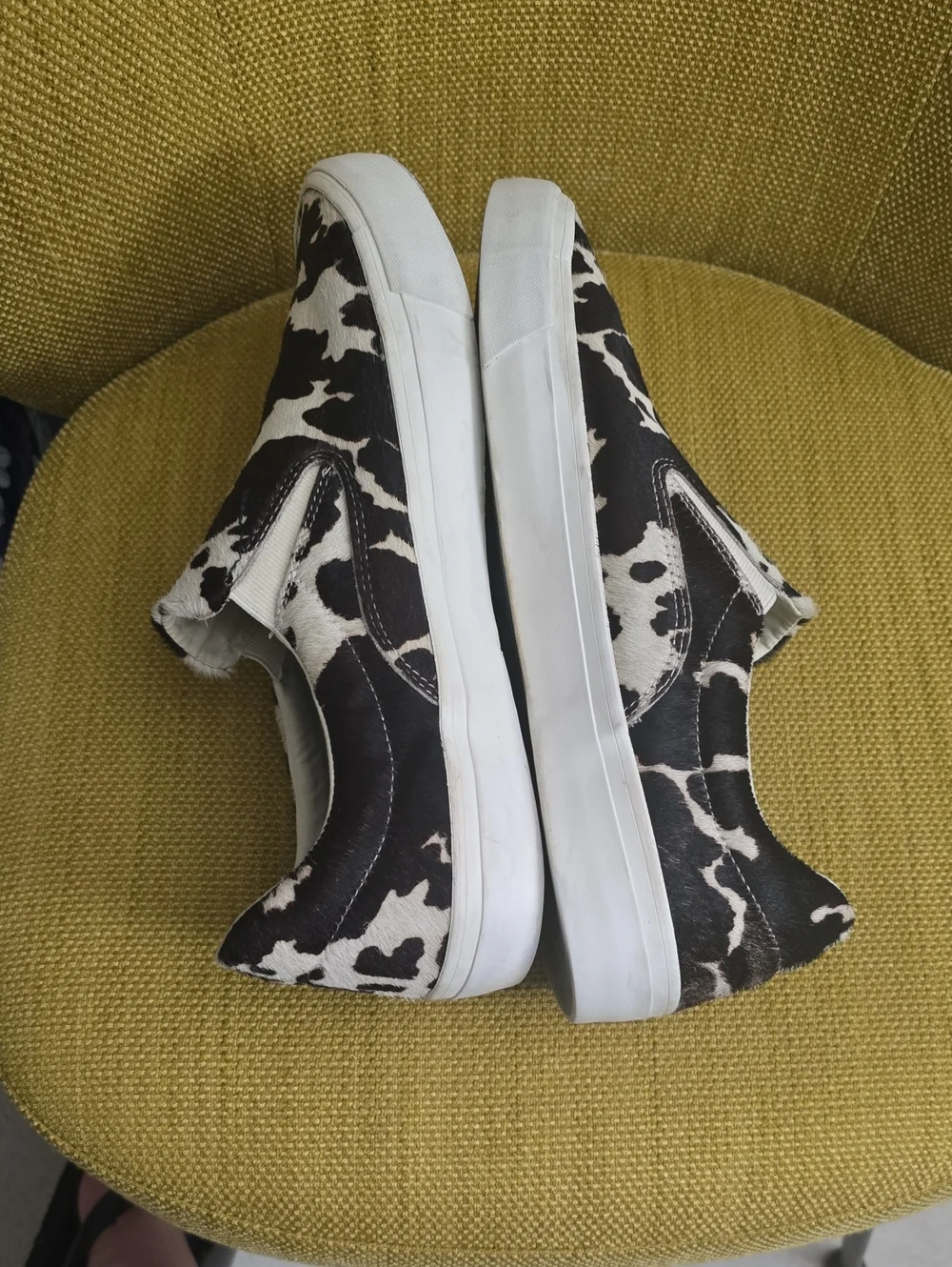 SeaVees Hawthorne Cowhide Print Slip-On Sneakers